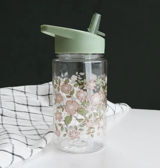 DRINK BOTTLE 450ML BLOSSOMS SAGE