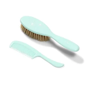 HAIRBRUSH-AND-COMB-MINT