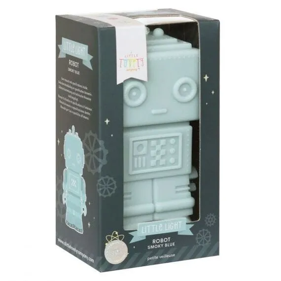 Little light Robot-Smoky Blue