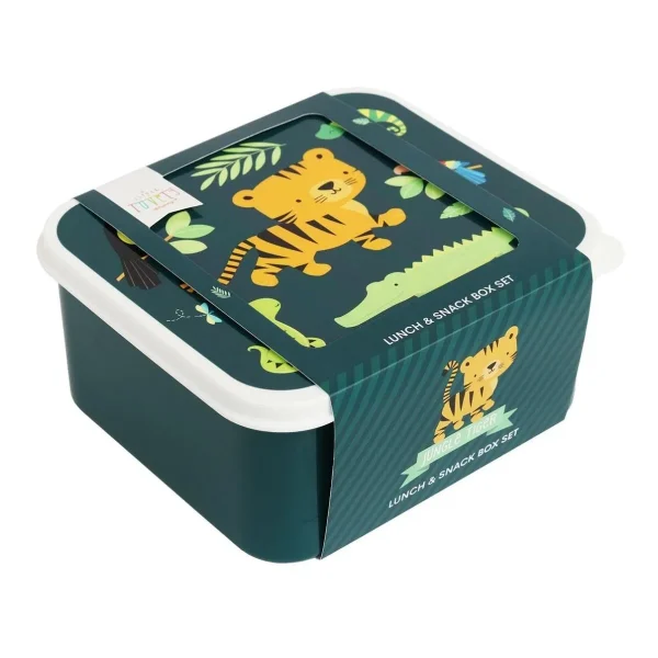 Lunch-snack-box-set-Jungle-tiger