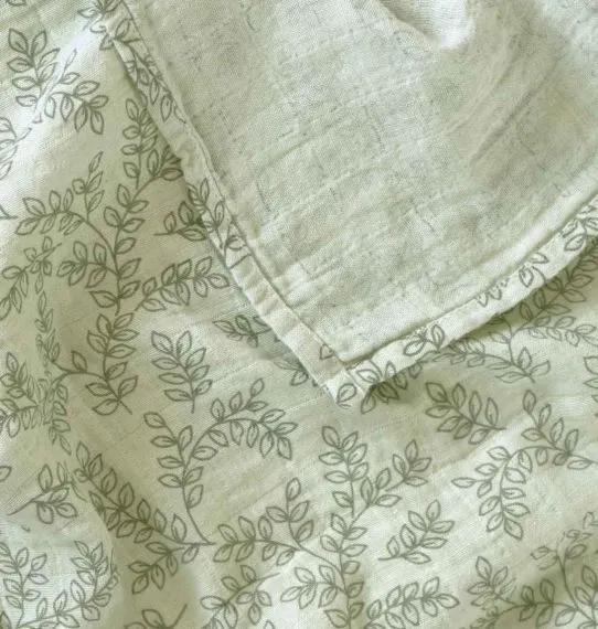 Muslin-cloth-XL-leaves-sage