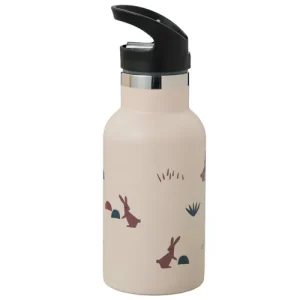 Nordic Thermos Bottle 350ml Rabbit Sandshell