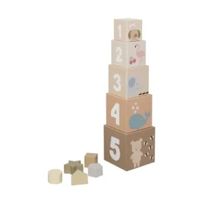 Stacking and Sorting Cubes Nature