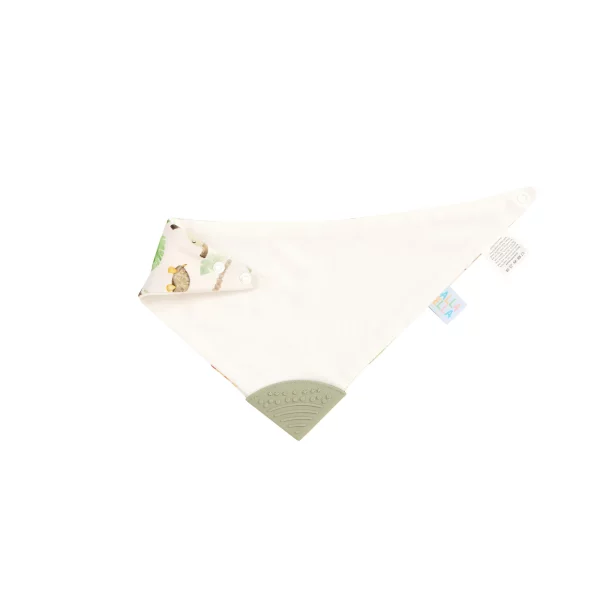 ALL4ELLA Reversible Bib with Teether JUNGLE