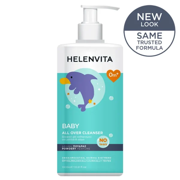 BABY ALL OVER CLEANSER 1000ML PERFUME TALC
