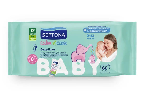 Septona-CalmCare-Sensitive-Μωρομάντηλα