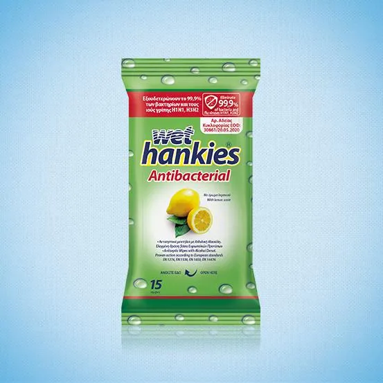 WET-Hankies-Υγρά-Μαντηλάκια-Λεμόνι