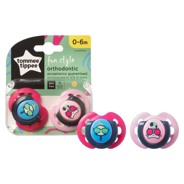 tommee-tippee-soother-fun-0-6-pink