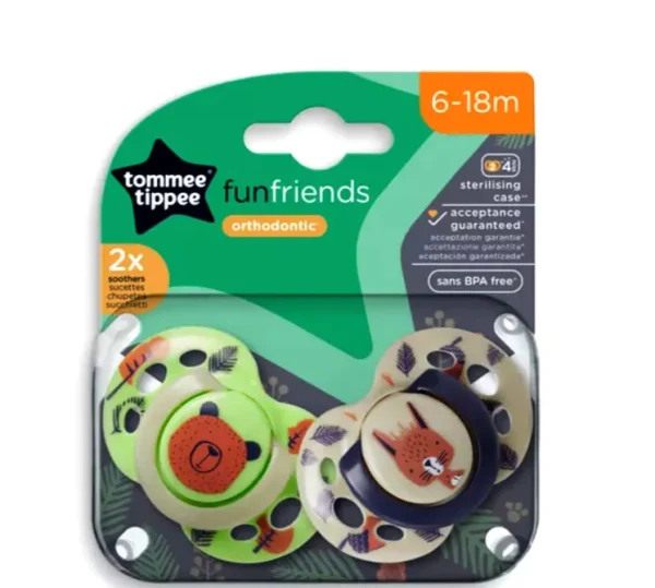 tommee-tippee-soothers-fun-6-18m-green-beige