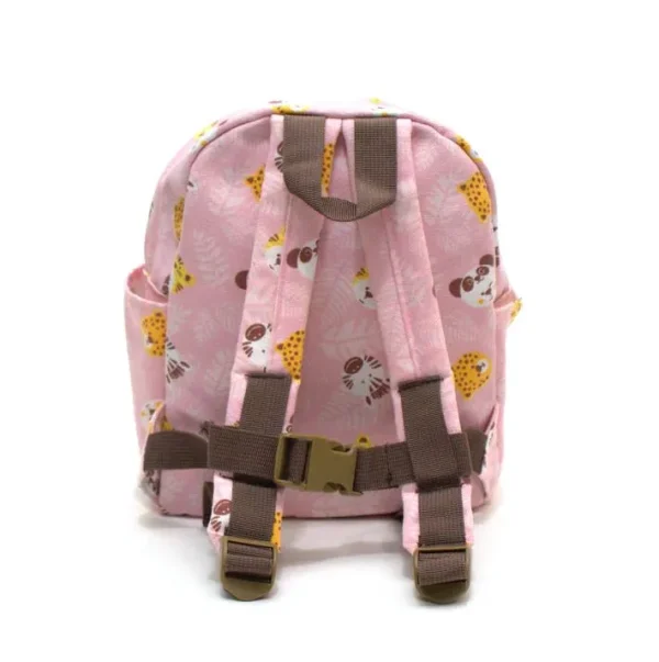 yoko-b-backpack-pencil-case-pink-jungle-carnival