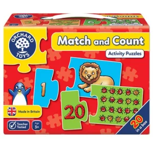 Orchard Toys Match and Count Jigsaw Puzzle - 3-6 ετών