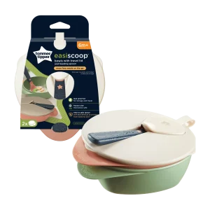 Σετ μπoλ φαγητού με προστατευτικό καπάκι και κουτάλι