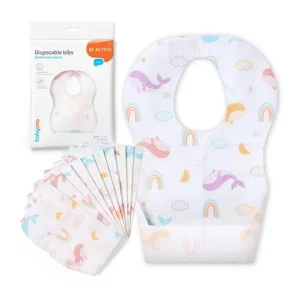 BabyOno Σαλιάρες μία χρήσης με αδιάβροχη επίστρωση- 10 τμχ