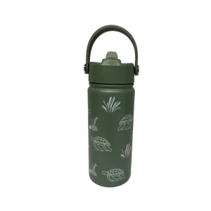 ABO Ανοξείδωτο Μπουκάλι-Θερμός 500ml – IN A FAST WORLD BE A TURTLE