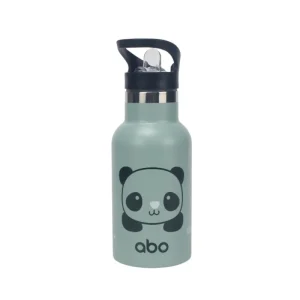 ABO Παγούρι θερμός 350 ml με έξτρα πώμα abottle BORN TO BE PANDASTIC